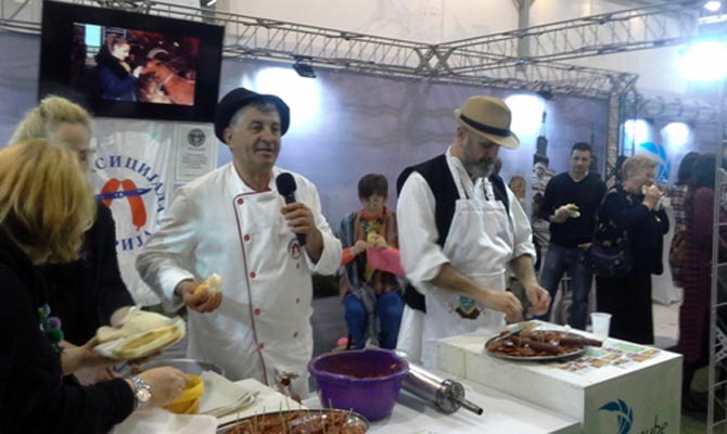Szenttamásiak a belgrádi vásáron 2016. február 19. képek